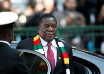 Zimbabwe's President, Emmerson Mnangagwa