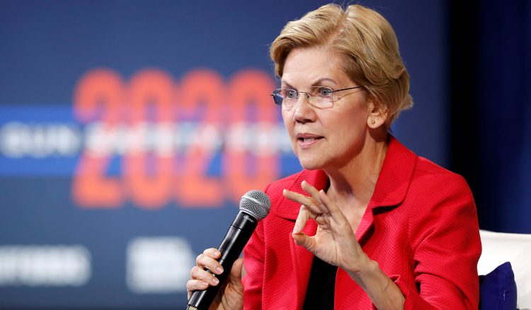 White House hopeful Elizabeth Warren