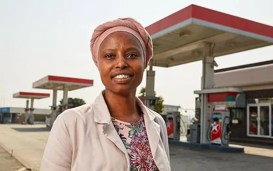 From the petrol station cashier to owner: Meet Khumbu Shelembe